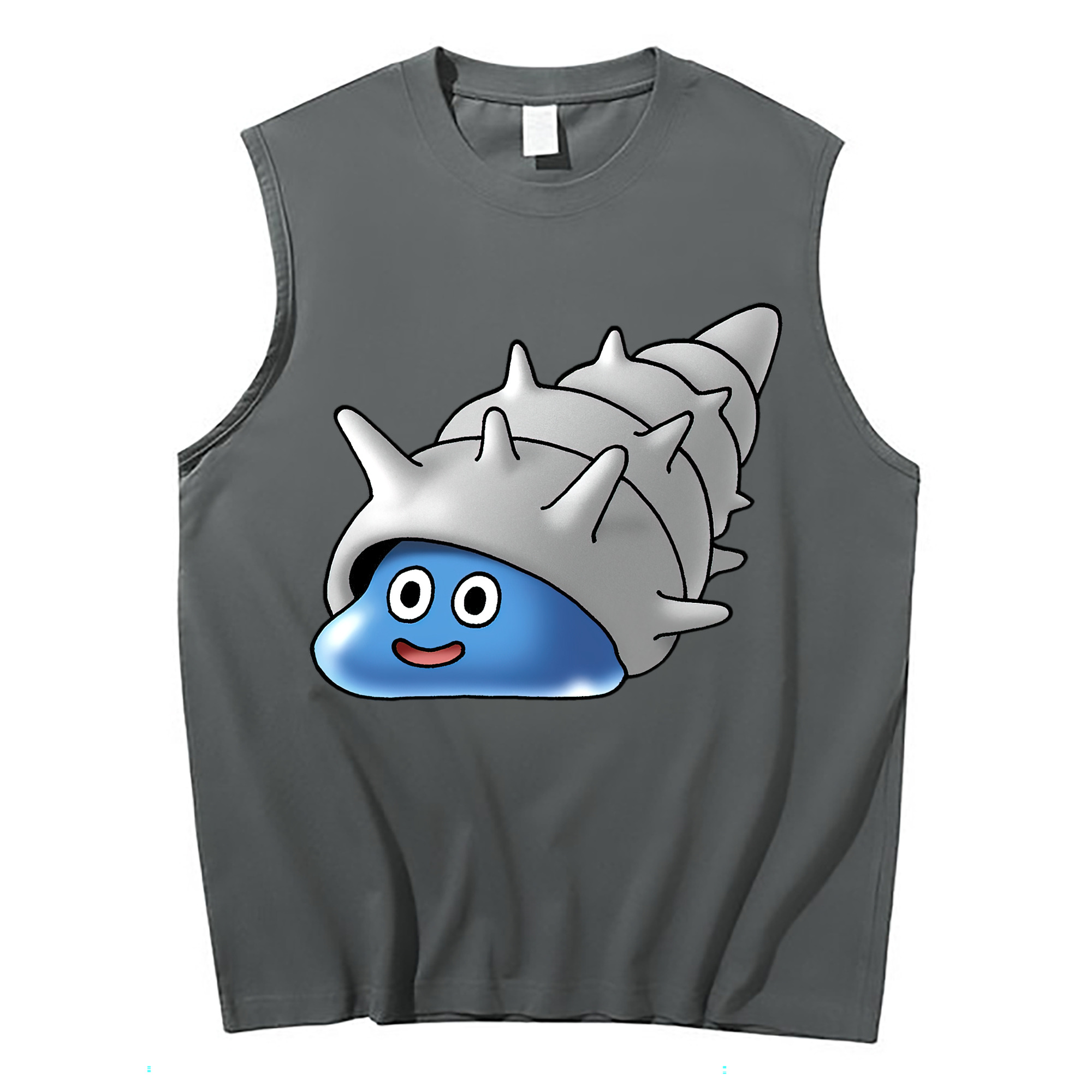 （画像用） ドラゴンクエスト Doragon Kuesuto Dragon Quest コットン100％タンクトップ（フロントプリント）